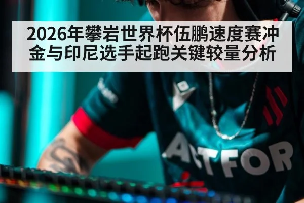 2026年攀岩世界杯伍鹏速度赛冲金与印尼选手起跑关键较量分析